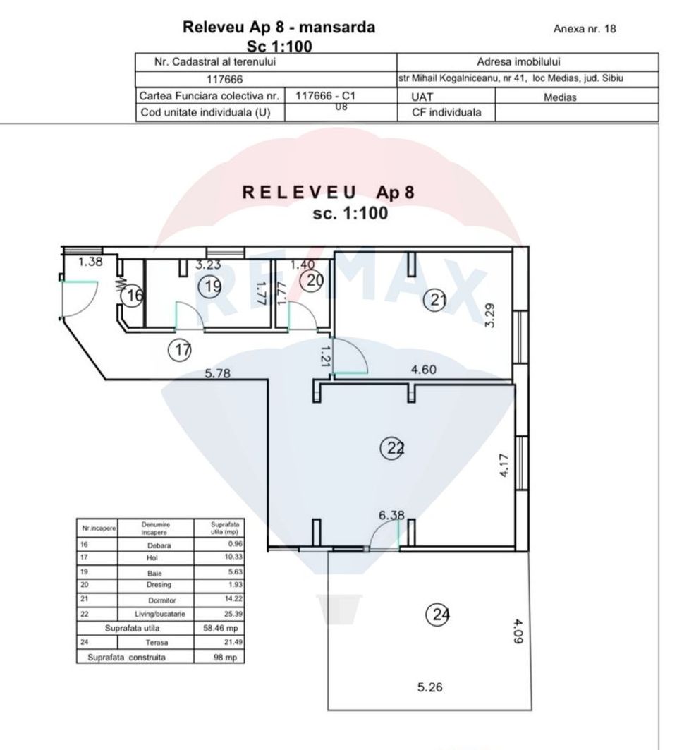 Apartament în zona Centrala, et.1, curte privata.