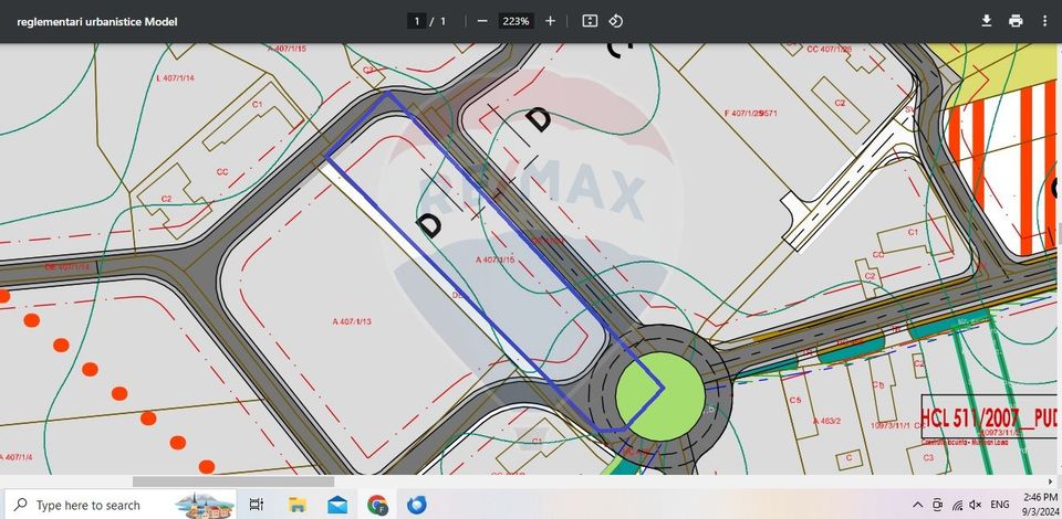 Land 2,600sqm Brasov / Strada Tamplarilor