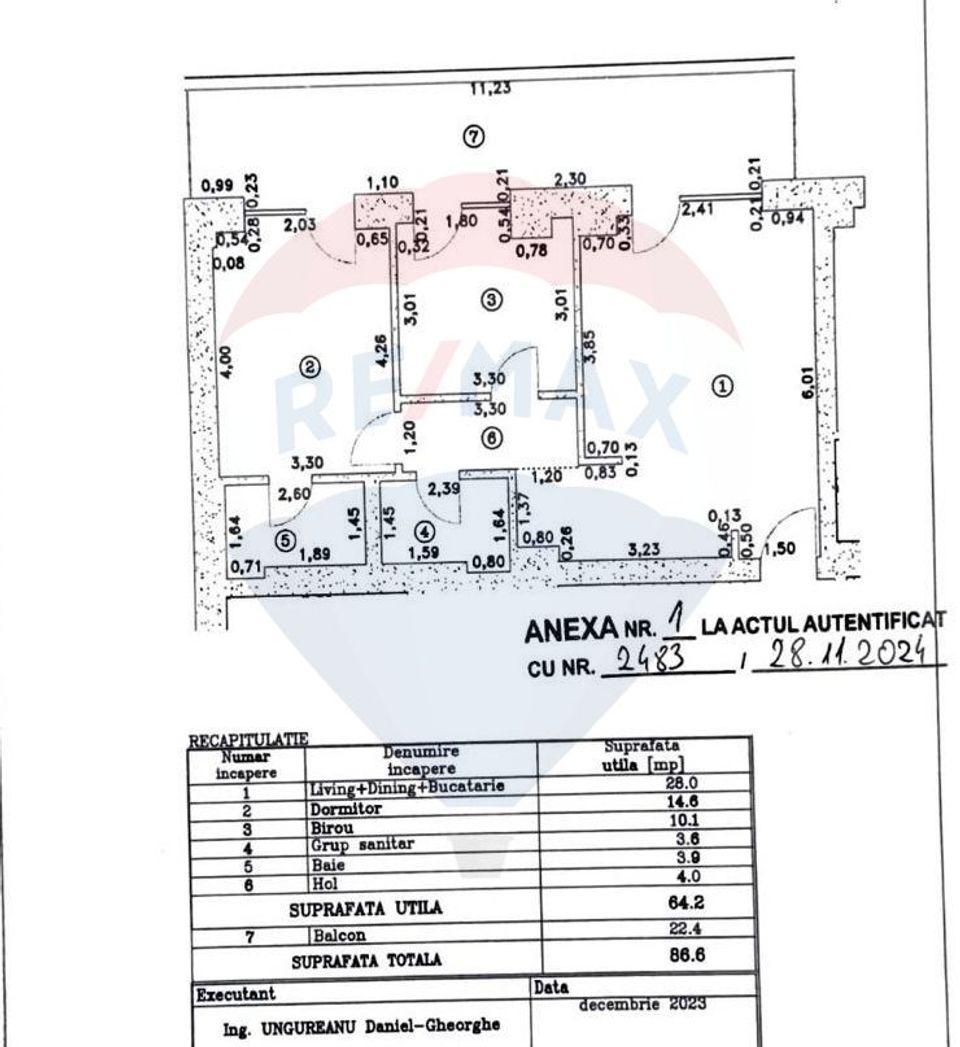3 room Apartment for rent, Iancu Nicolae area