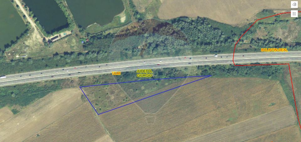 Land 11,842sqm Bolintin-Deal / Autostrada A1