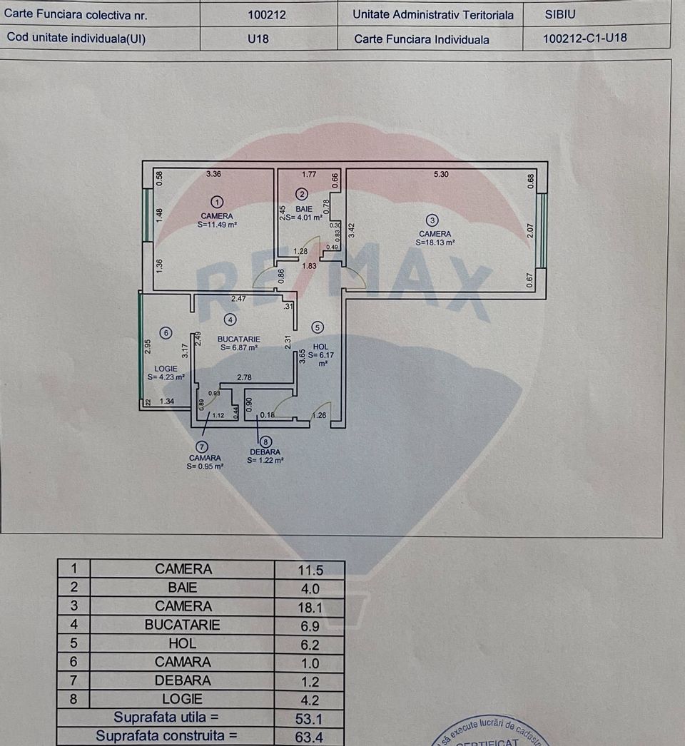 Apartament 2 camere str Calea Dumbravii zona CEC ANAF