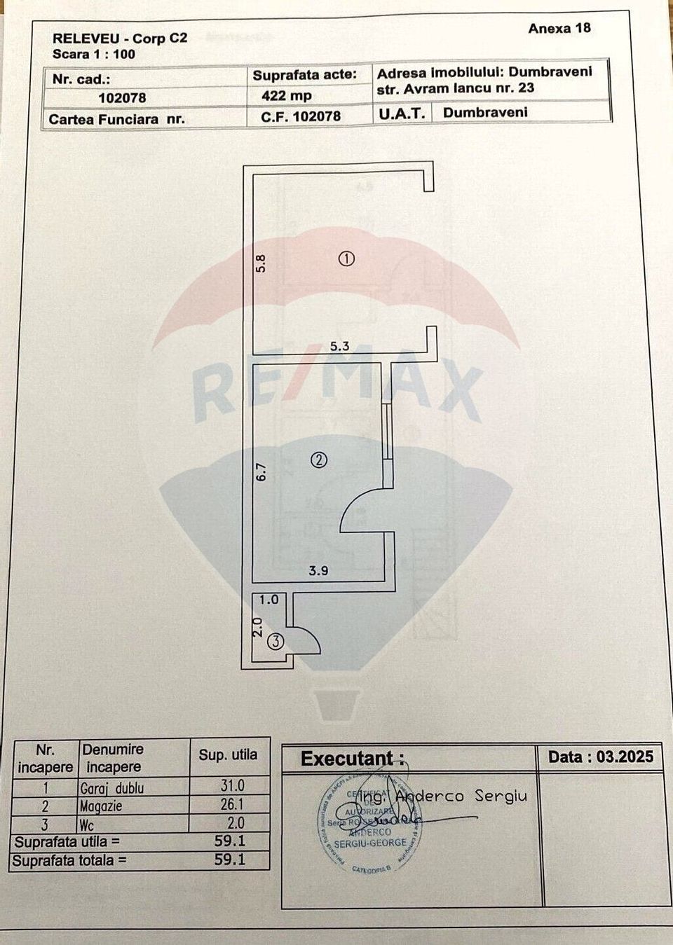 Casă unică, spațioasă, în zona centrală a orașului Dumbrăveni