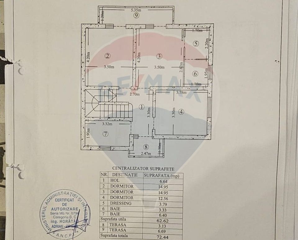 Casa de vanzare cu P+1 si 800mp teren Ilfov Cornetu Bragadiru
