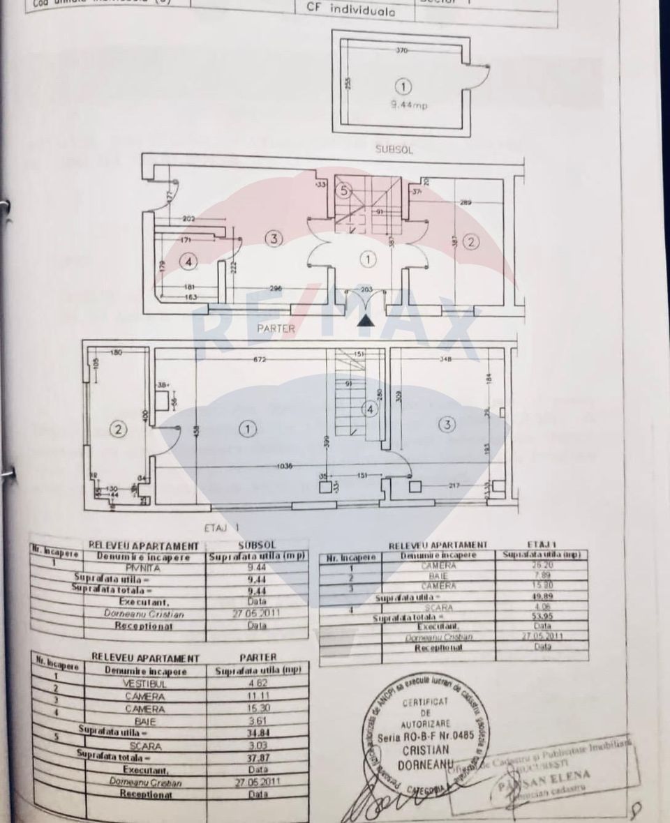 Casă / Vilă cocheta cu 3 camere - de vanzare - zona Basarab