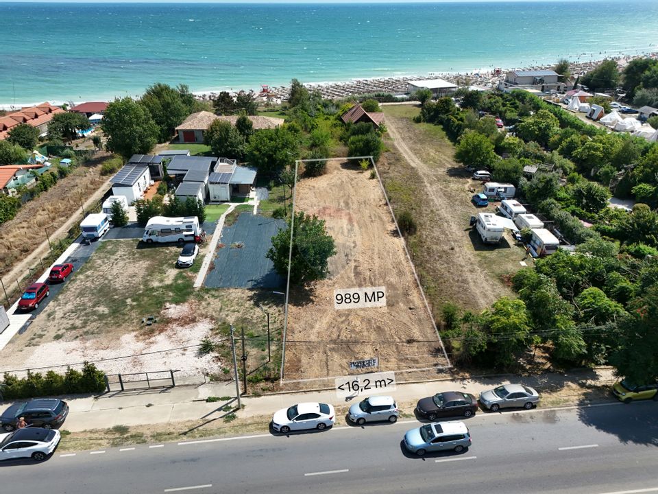 De vanzare teren intravilan 989 mp - Vama Veche