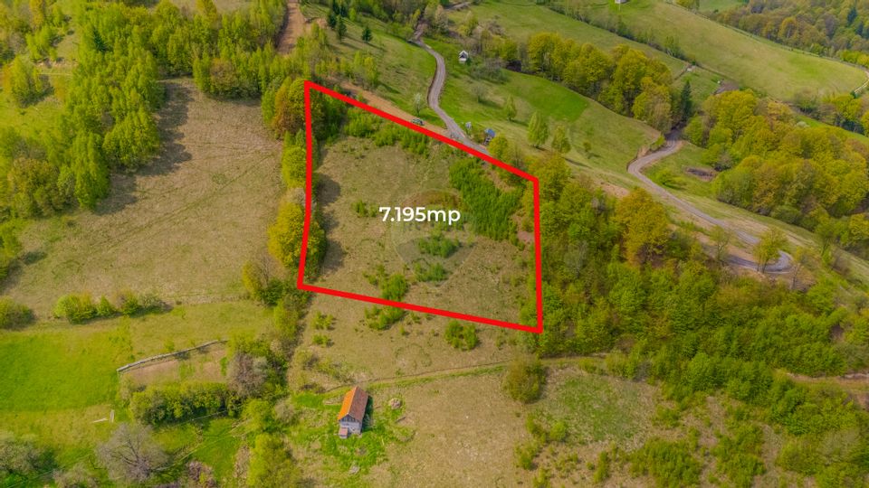 Teren 7,195mp Poiana Marului /Extravilan/Oportunitate investiție