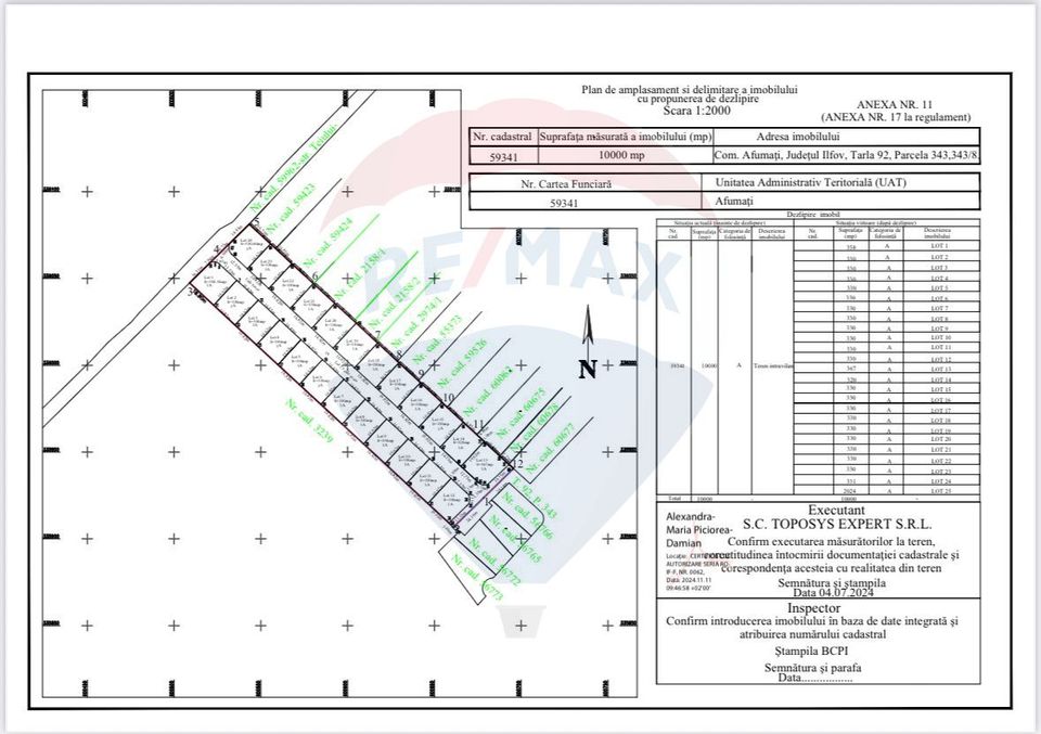 Vanzare teren intravilan 10.000mp Afumati - Strada Teiului