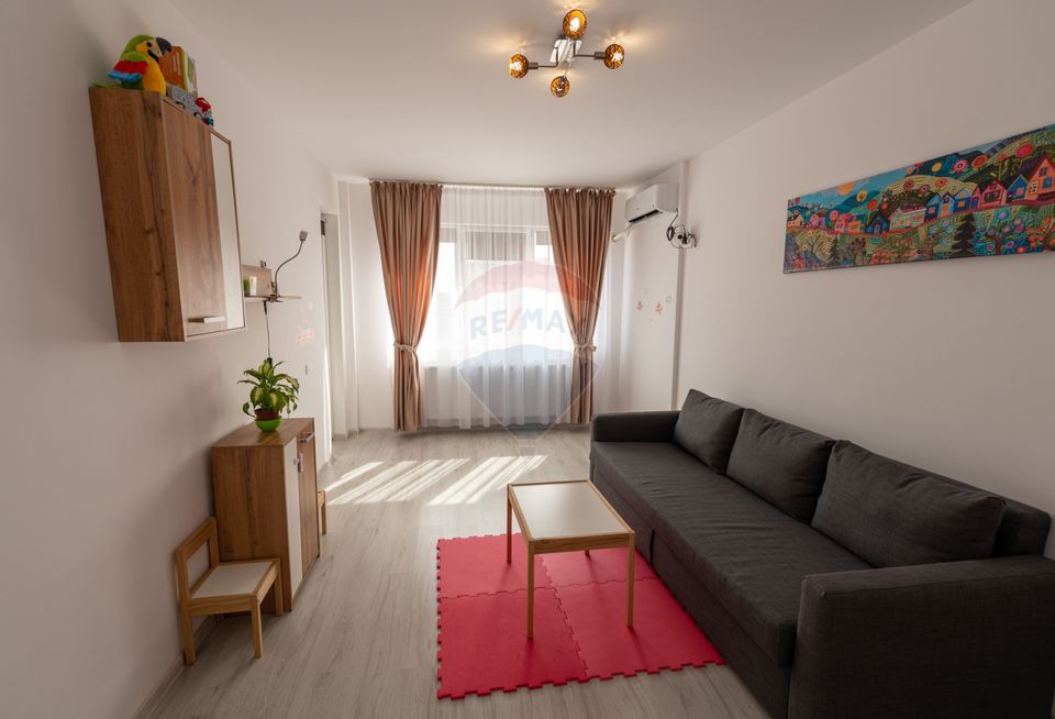 Apartament decomandat 2 camere de vanzare, mobilat modern , Popesti