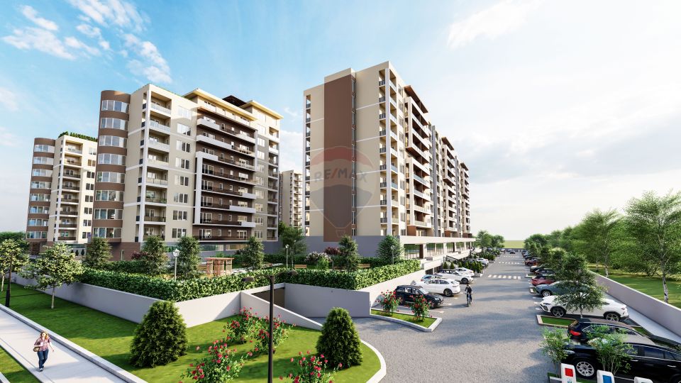 Apartament de vanzare cu 2 camere / zona Coresi Mall