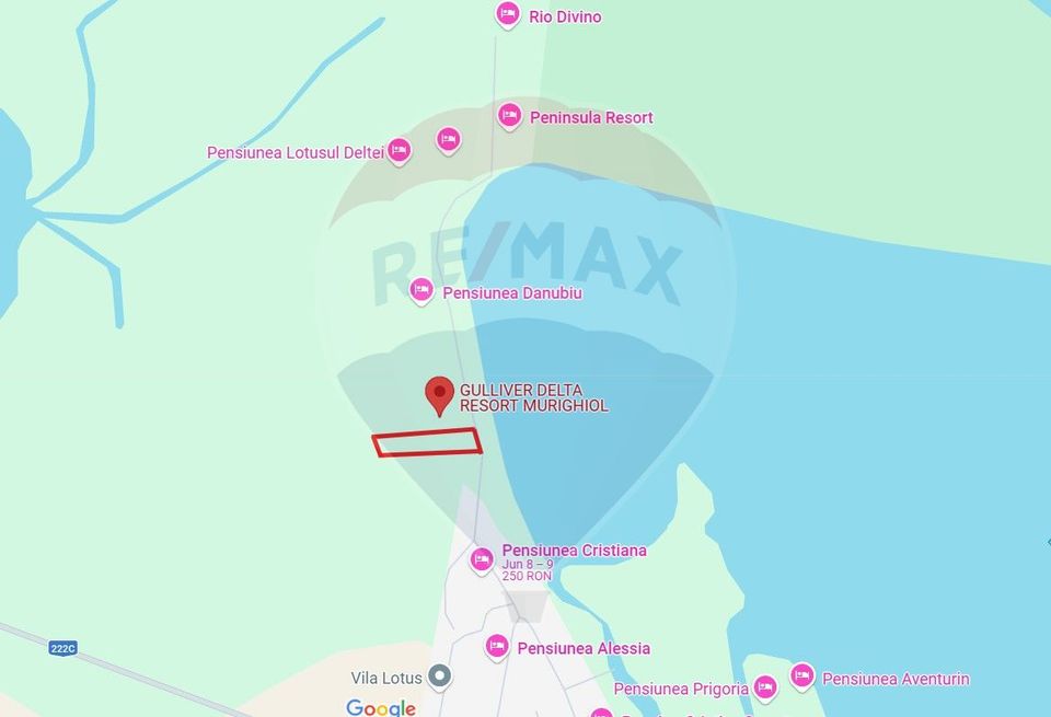 Land 1,875sqm Murighiol / Strada T22 A143