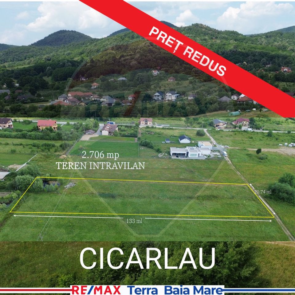 NOU - TEREN DE VANZARE - Cicarlau