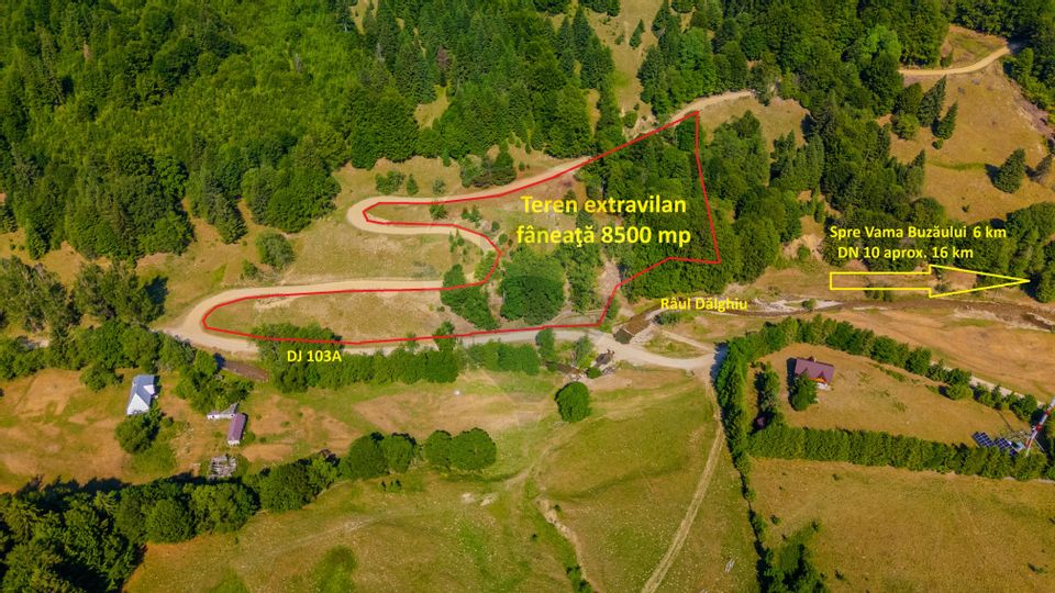 Land 8,500sqm Dalghiu / DJ 103A