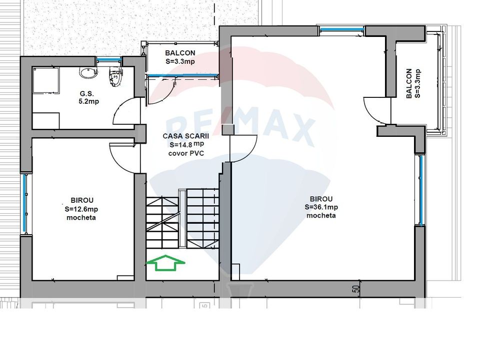 Spatiu birouri de închiriat 70 mp Sigma. All-inclusive. Comision 0%