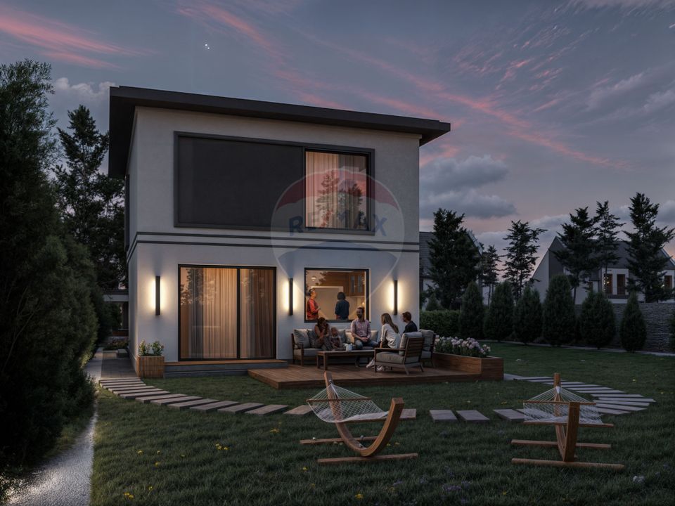 VILA ZEN - Casa individuala, noua, trei camere si teren de 430mp