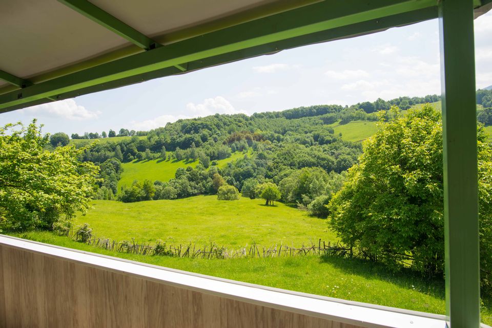 Land with utilities, 5,495sqm Bran - panoramic view, near Bran Castle