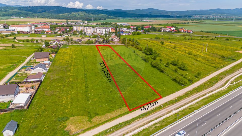 Land 2,623sqm Rasnov / Strada Alecu Russo