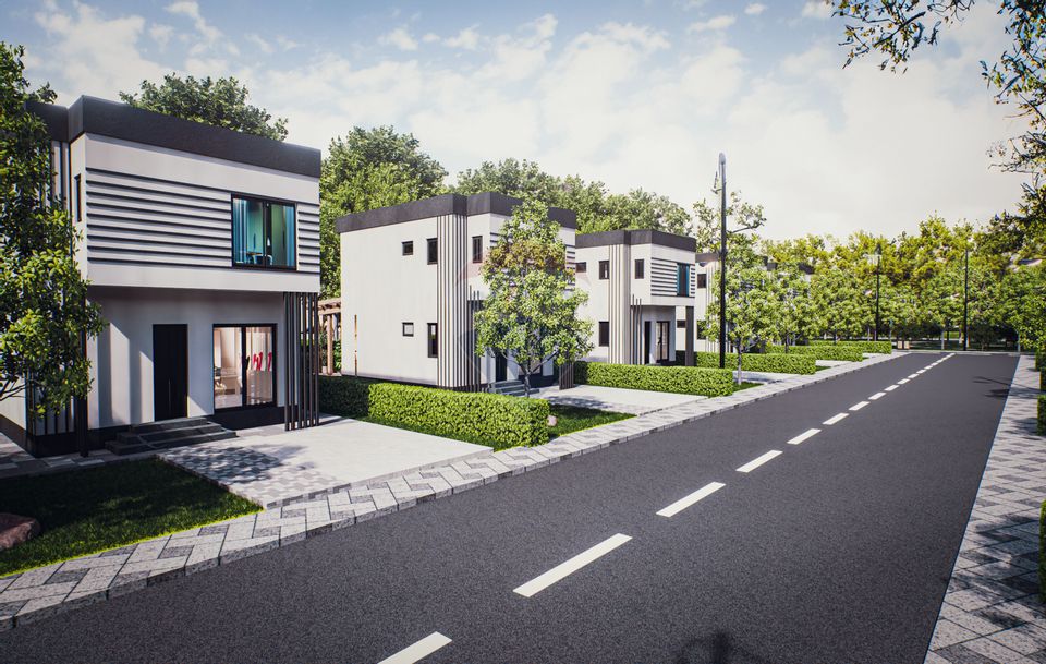 4 rooms villa in a residential assembly in Cernavoda / Seimenii Mici