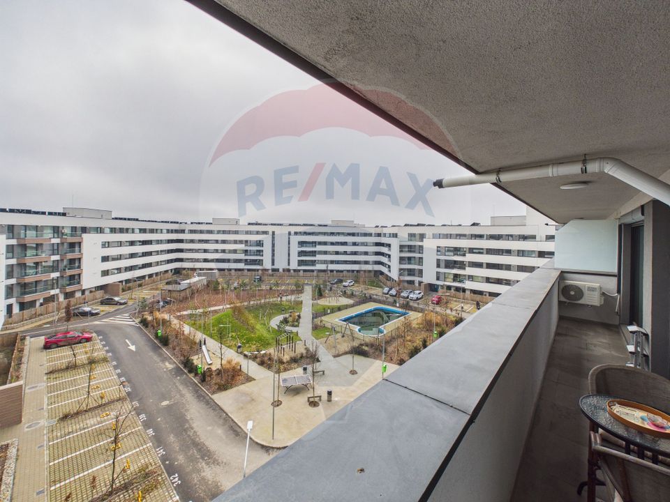 Atria Urban Faza 3 Piscina Loc de parcare Mobilat 62mp 2 camere