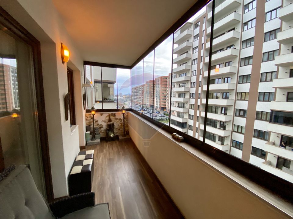 Apartament cu 2 camere de închiriat LUX în zona Coresi / comision 0%