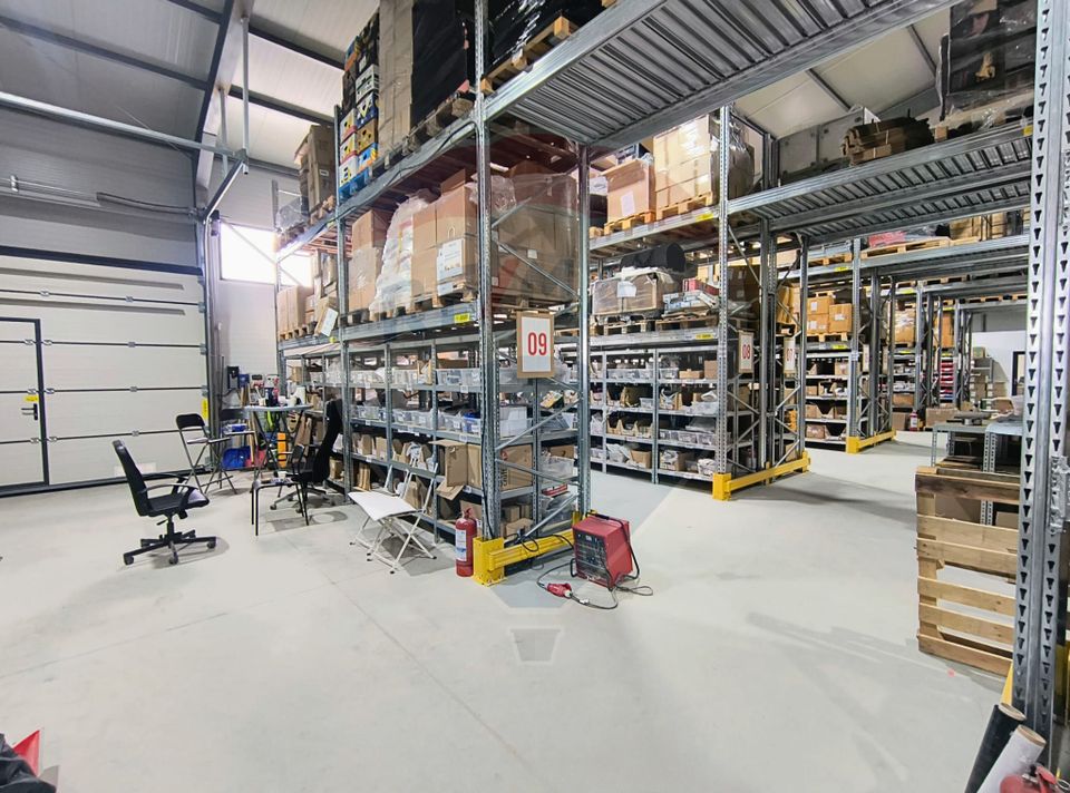 2 Hale industriale noi | 539 mp fiecare |  Moara Vlasiei