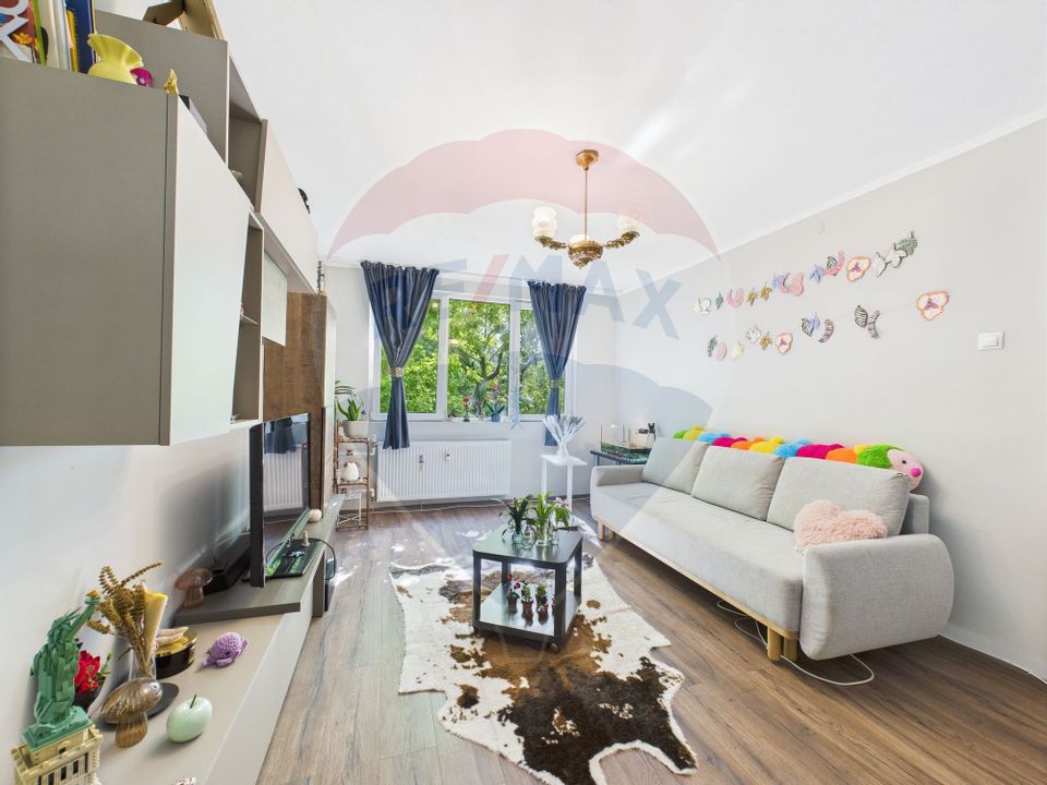 Quiet 3-room apartment for sale in Brancoveanu area