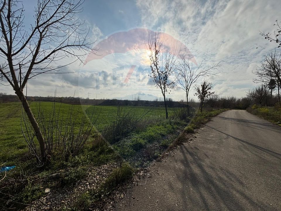 Teren 7094 mp Buftea poziție excelentă vizavi de parc, acces asfaltat