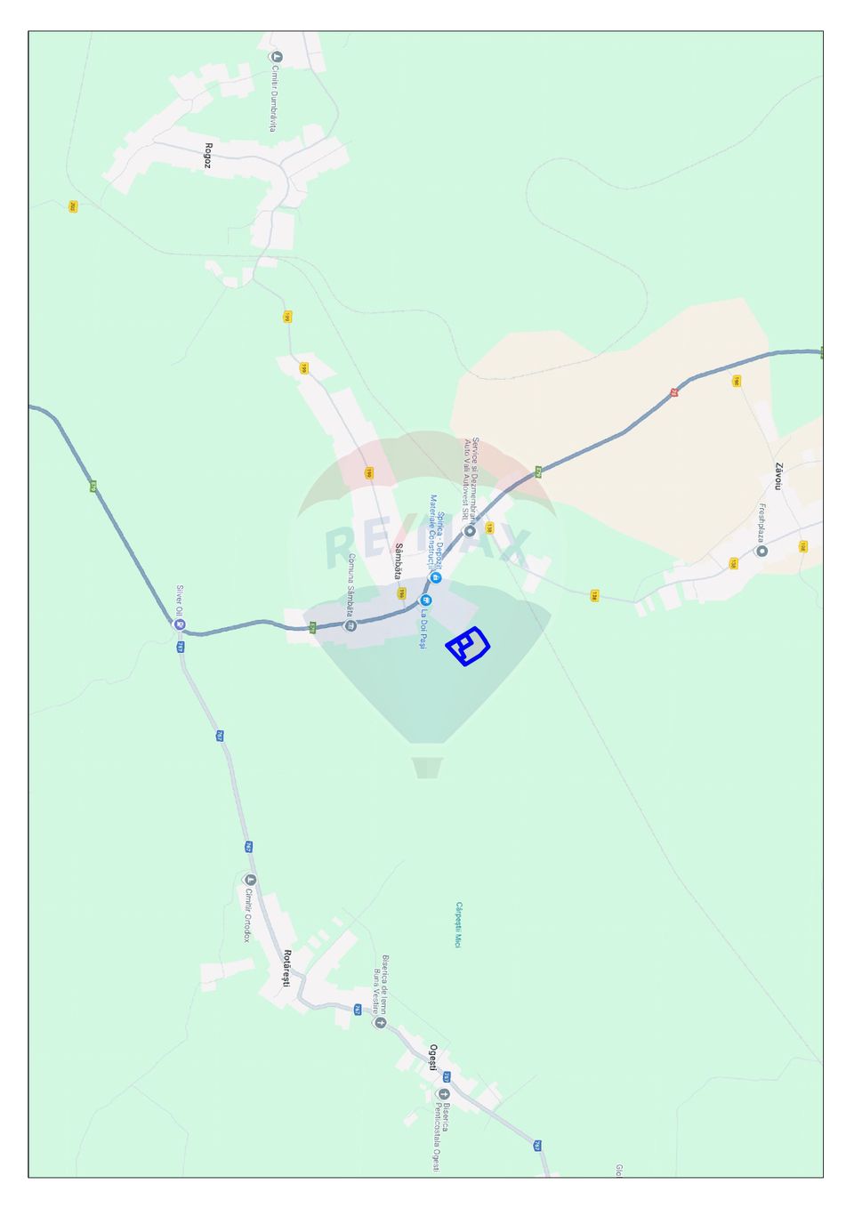 Land 22,769sqm Sambata / Strada Principala
