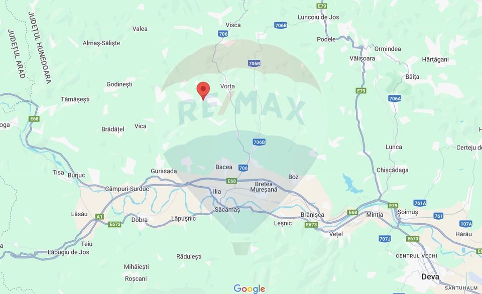 Land 13,811sqm Certeju de Jos / Strada Principala