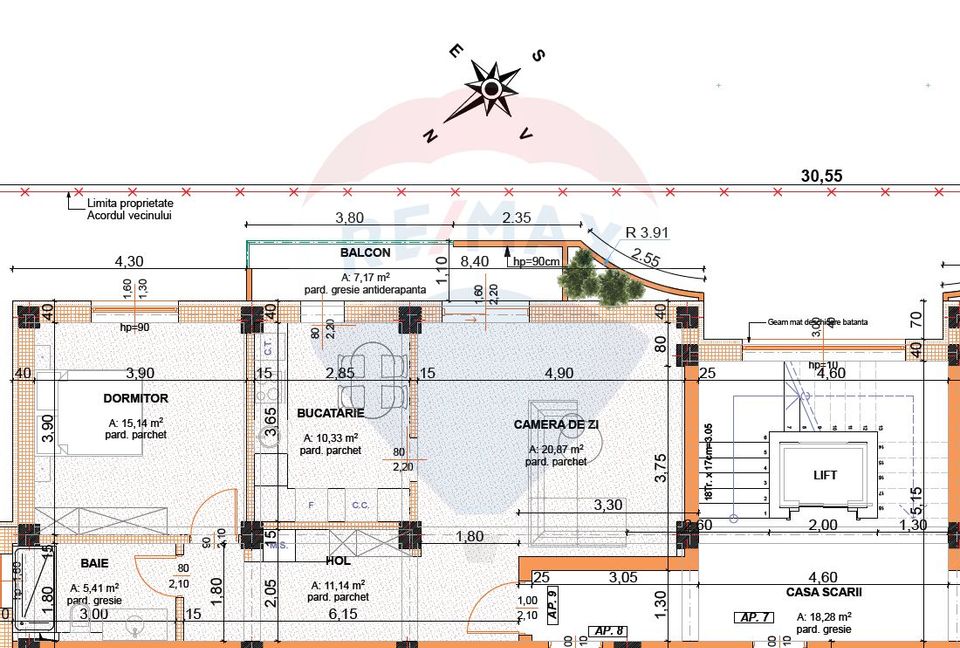 Locuinta ideala -etajul 2/5, proiect nou