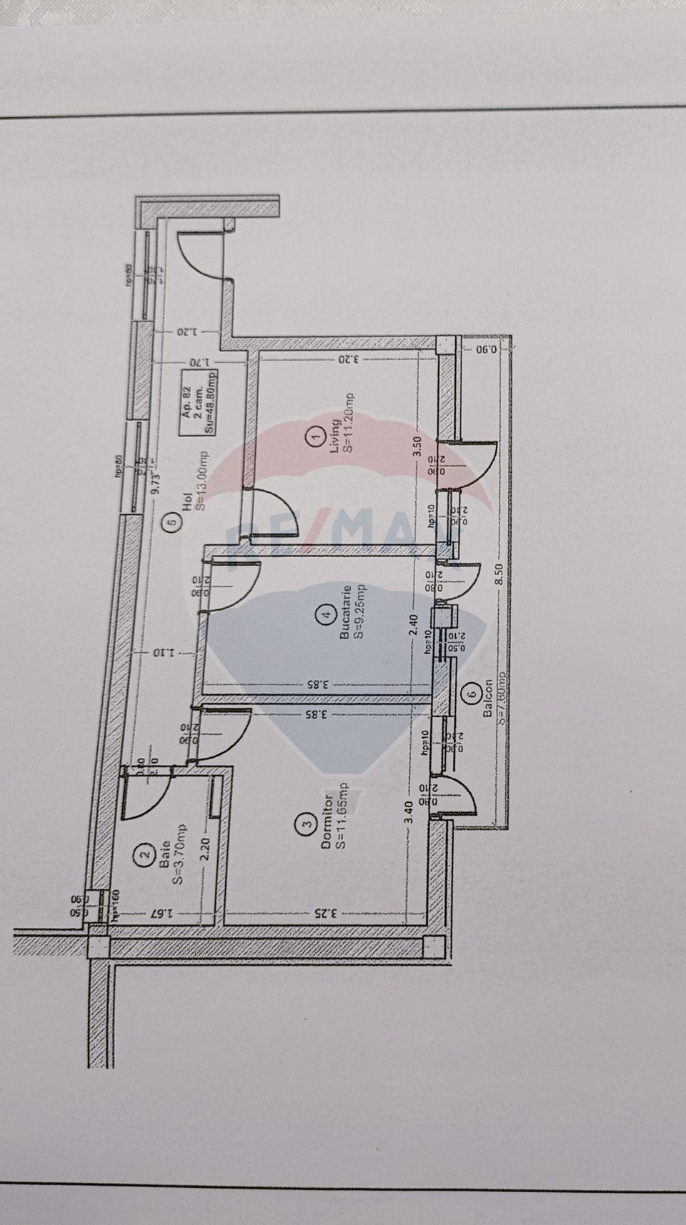 Apartament cu 2 camere de vanzare si parcare subteran