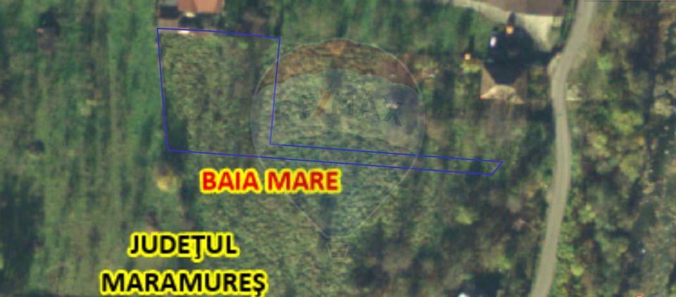 Teren intravilan 1,438mp Baia Mare / Strada Arinului Ferneziu