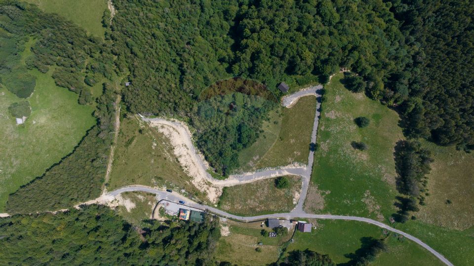 Teren Panoramic in Bran – Vedere spre Bucegi & Piatra Craiului