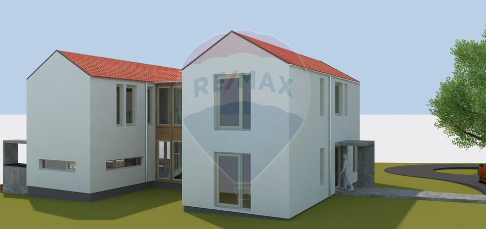 COMISION 0% Casă Individuala La Rosu cu teren de 4000 mp in Crizbav