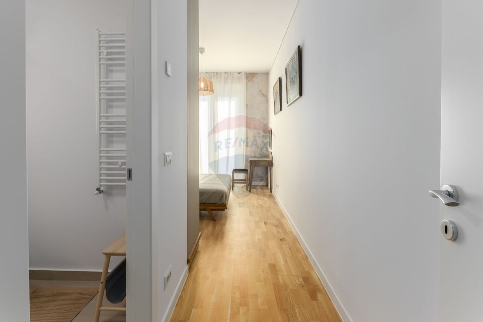 Apartament de inchiriat cu 3 camere in Jandarmeriei / Jardins du Nord