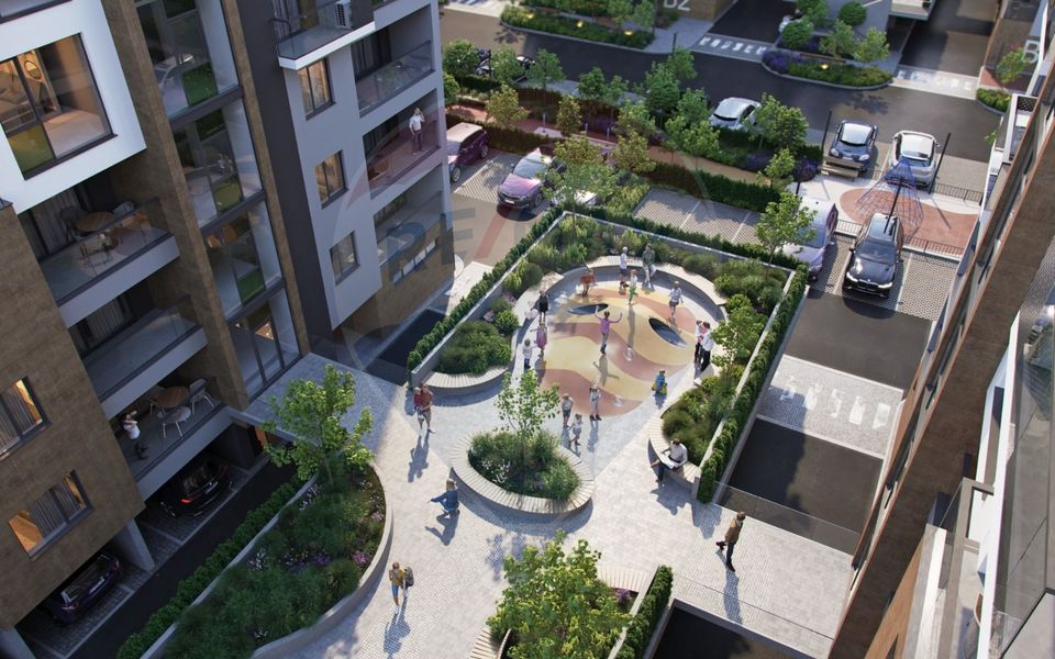 Generous studio, for sale in the Straulesti metro area