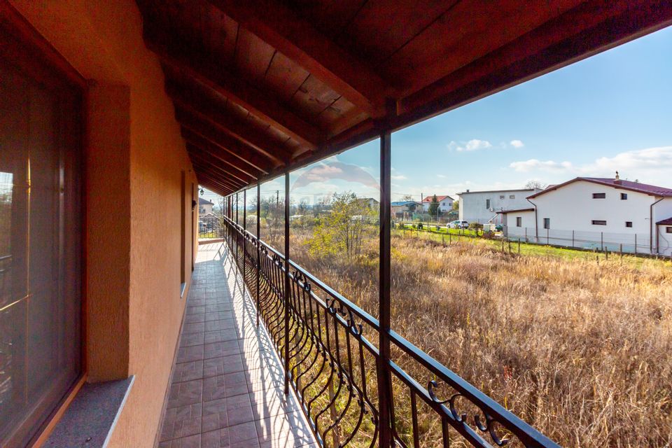 Casă finalizată, 278 mp teren 2305 mp Pleașa, Bucov, Ploiesti