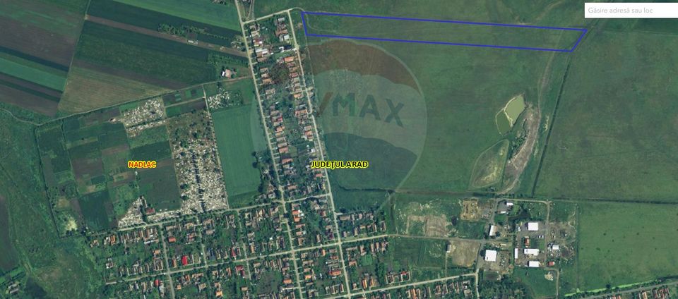 Land 46,600sqm Nadlac / Strada Fara nume