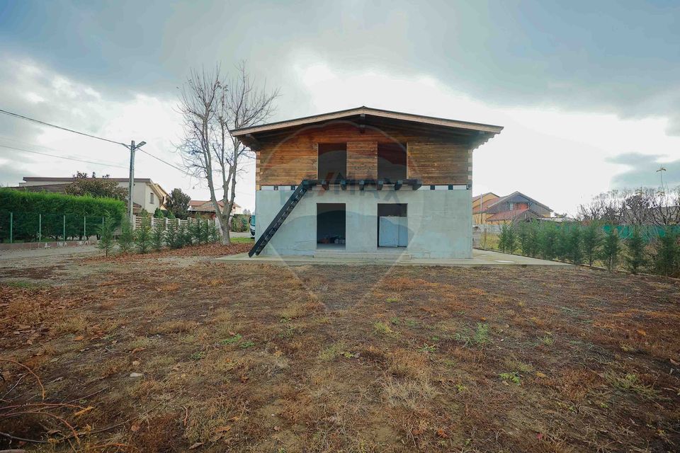 Casă P+M în construcție cu teren de 500 mp zona Aqua Park Venus