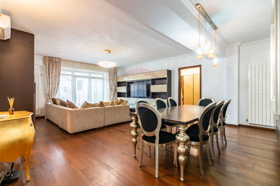 Apartament de închiriat, 3 camere, 128 mp, Barbu Delavrancea – Kiselef