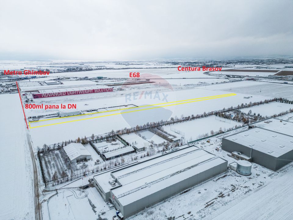 Land 15,000sqm Ghimbav / Strada Sanzienei