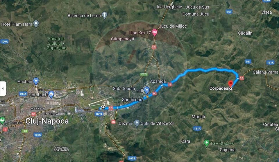 Teren de vanzare in Corpadea! 1000 MP