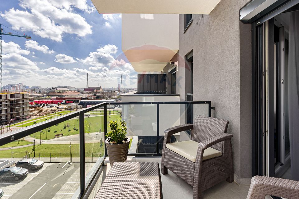 Apartament modern 3 camere, cu parcare, de închiriat la Adora Park