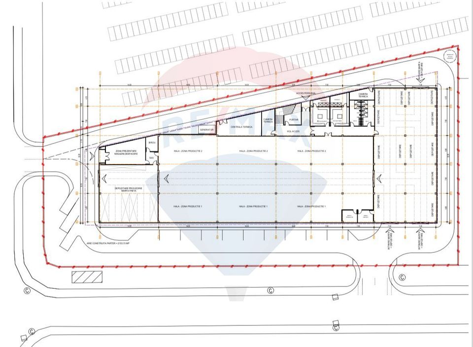 Spațiu industrial de 2,000mp de închiriat, zona Bosch