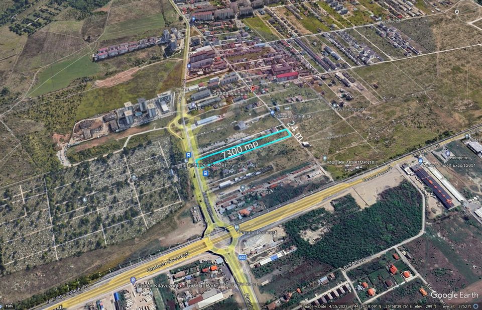 Land 7,380sqm Bragadiru / Prelungirea Ghencea