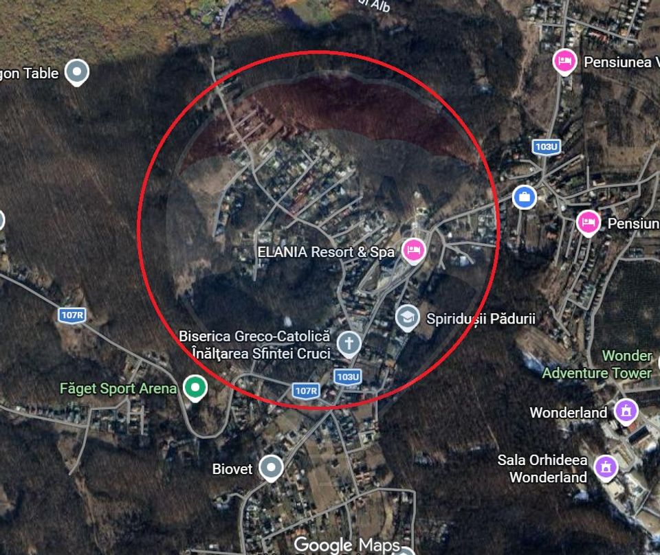 Teren construibil imediat, de vanzare in Faget 800 MP / LID