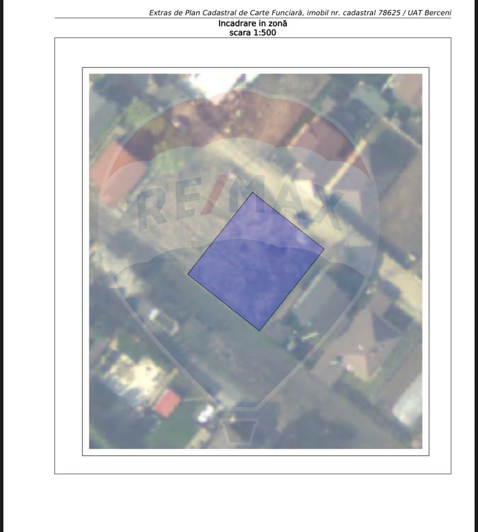 Teren intravilan de vânzare – Comuna Berceni, Strada Zânelor