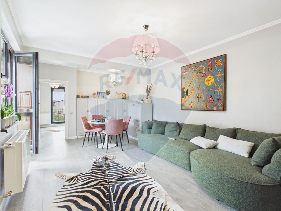 Apartament 2 camere | 61 mp | Bucurestii Noi | Mobilat Rovere