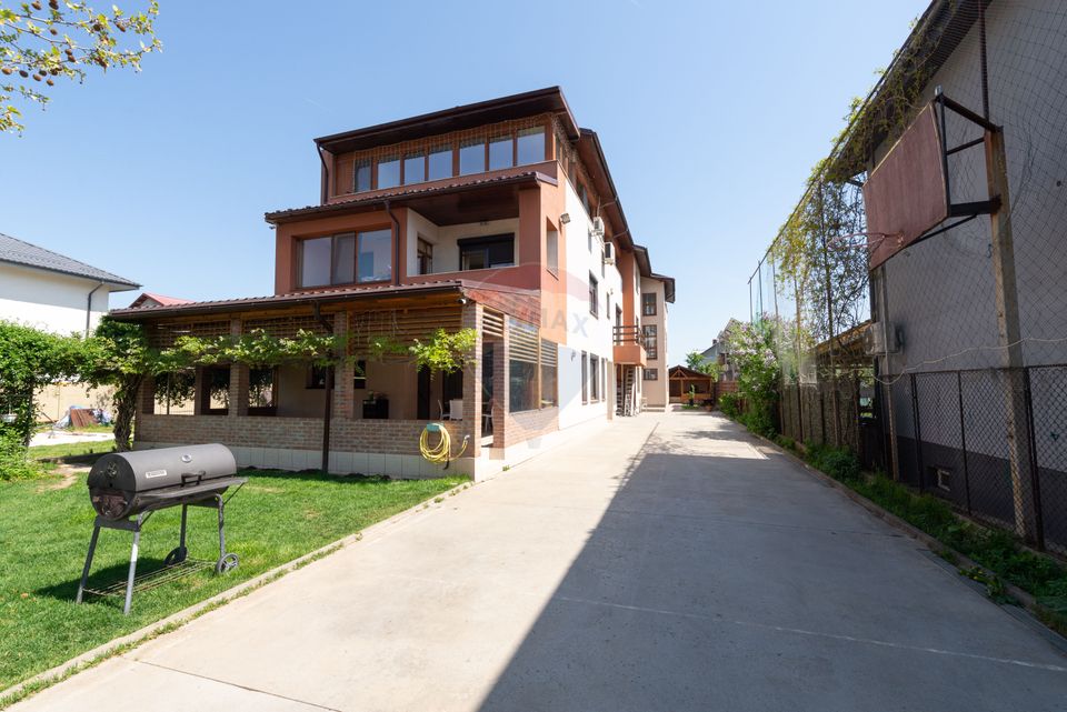 House for sale 6 rooms, furnished and equipped, Popesti-Leordeni