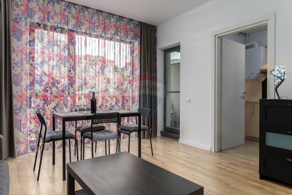 2 camere Città Nusco, Mobilat, utilat, terasă+balcon, centrală proprie