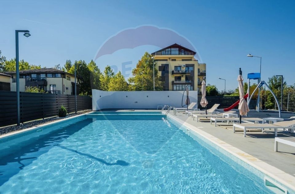 Vila individuala 4 camere 202 mp utili, Corbeanca, ansamblu cu piscina